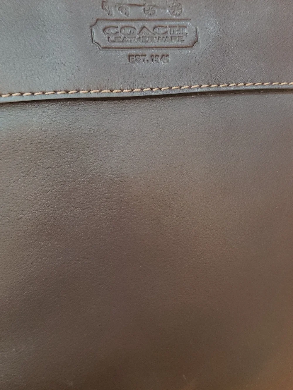 Coach Zoe Medium Leather Hobo Bag (Style #12671 / #14711) - Picture 3 of 4